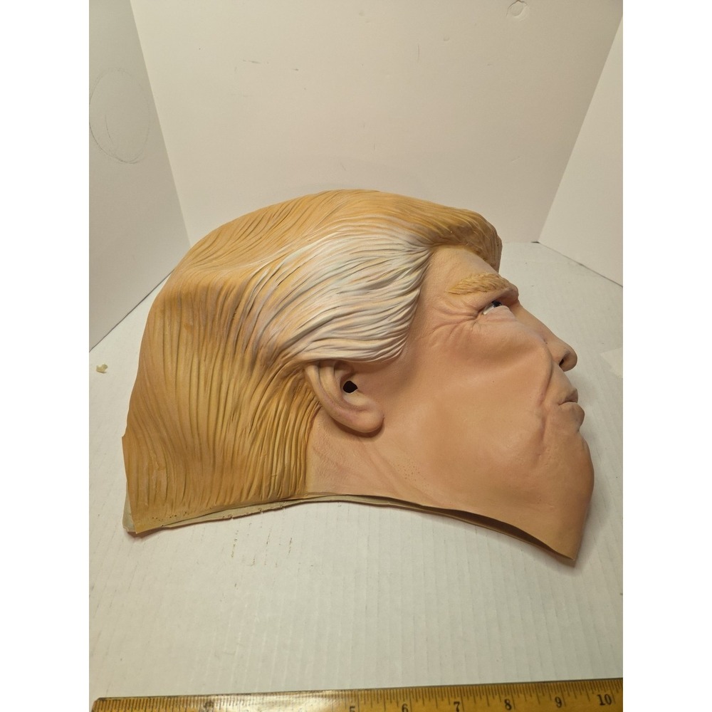 President Donald Trump #45 #47 Mask Full Head Latex Funny Halloween Costume USA - Picture 5 of 5